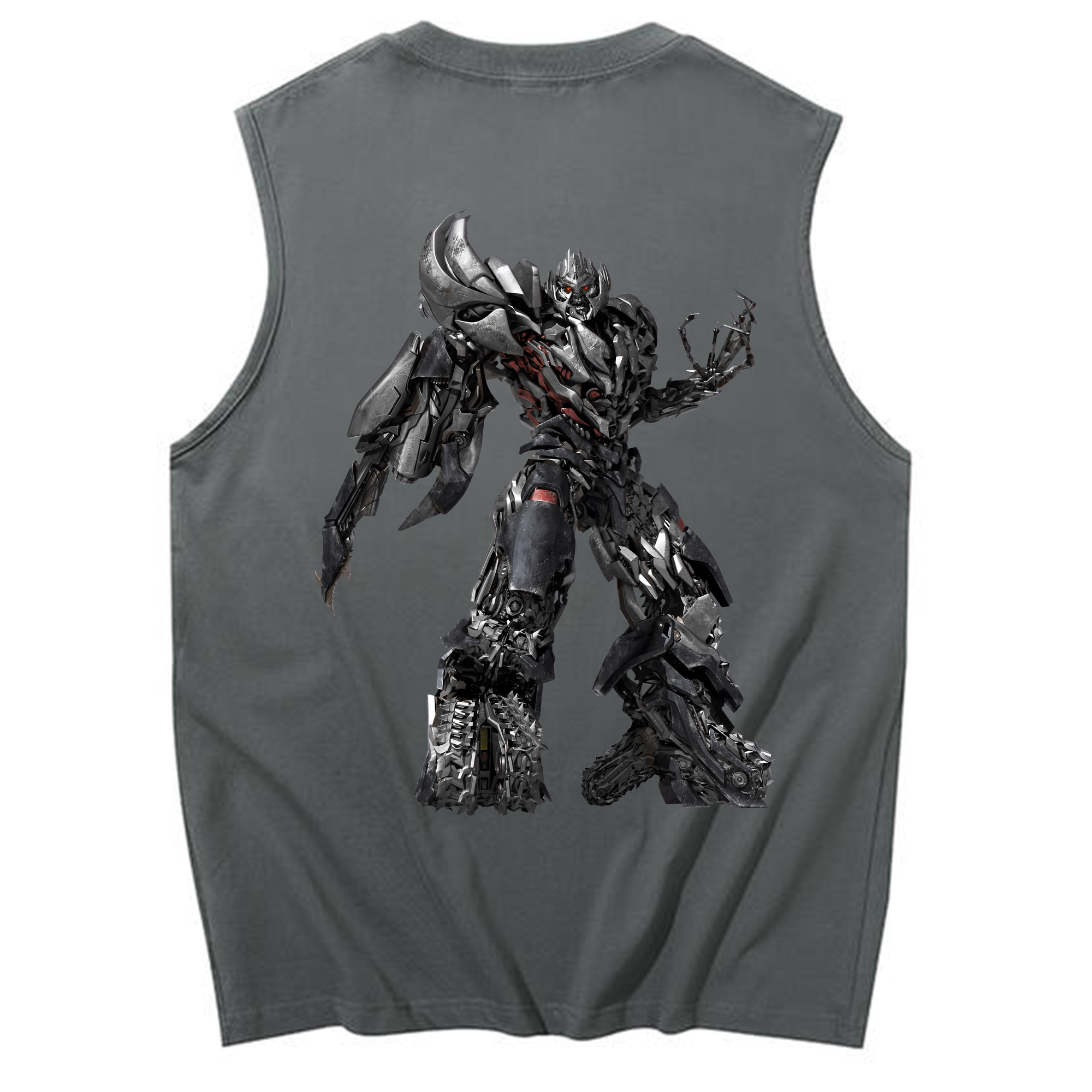 （画像用） Transformers トランスフォーマー コットン100％タンクトップ（背面プリント）